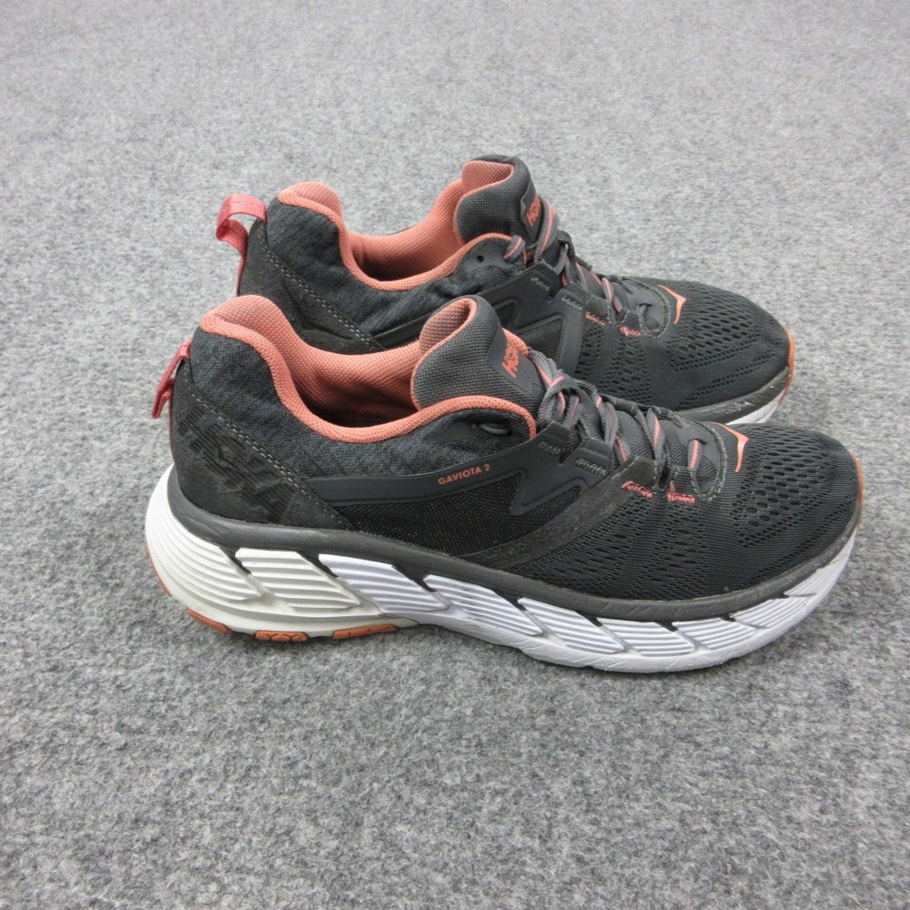 Hoka One One Gaviota 2 Shoes Womens Size 9.5 Gray Running Road Sneakers 1099630